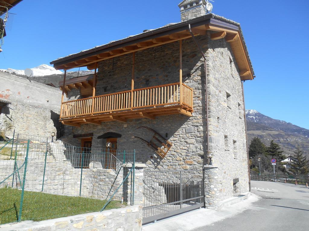 La Luge Lägenhet Saint-Christophe Rum bild
